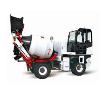 1.5CBM concrete self loading mixer truck